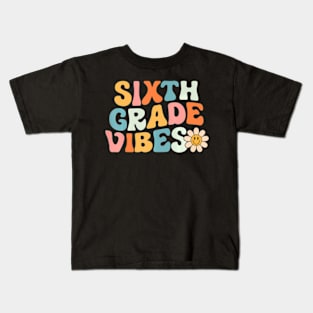 Sixth Grade 6th Grade Team Retro 1st Day of School Kids T-Shirt